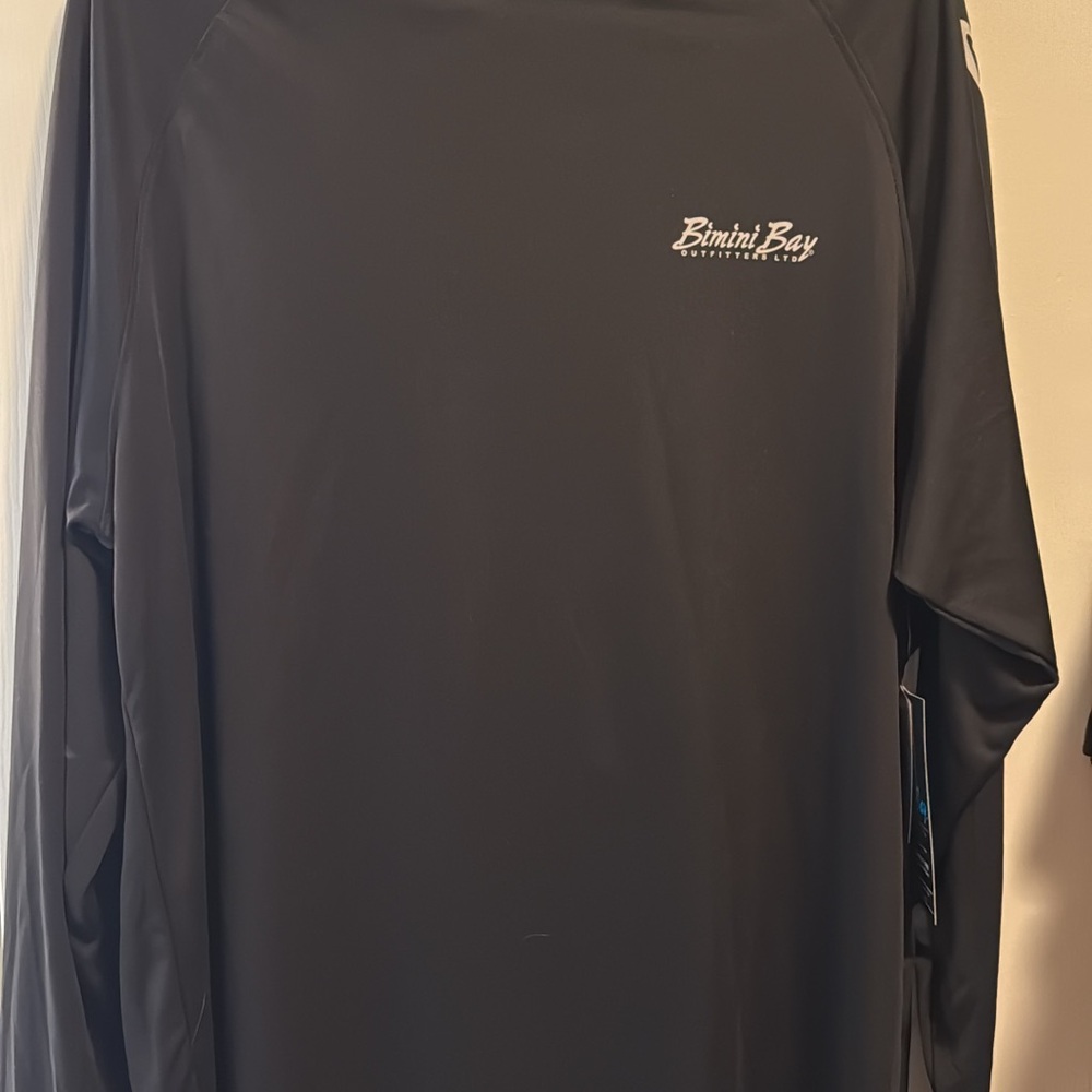 Bimini Bay Men's Long Sleeve Shirt - Black